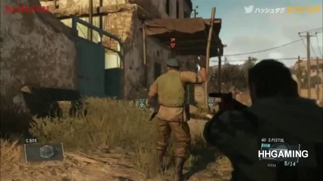 Metal Gear Solid 5 The Phantom Pain E3 2014 Trailer - Cardbo