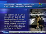 Ucrania: OSCE insta a proteger vidas de civiles atrapados en conflicto