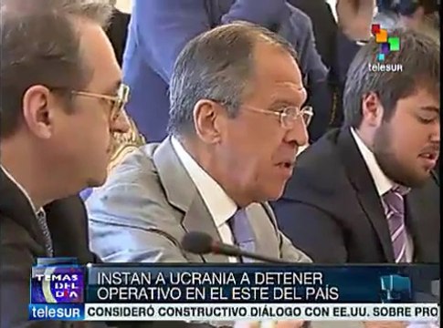 Aboga Rusia por una solución al conflicto en Ucrania a tres bandas