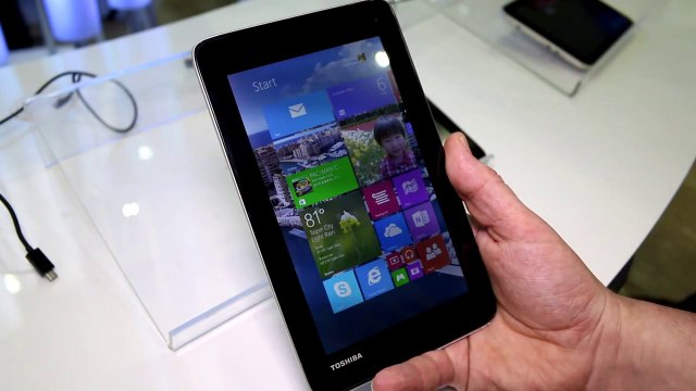 Toshiba Encore 7 WT7 - Erstes 7-inch Windows 8.1 Tablet im Hands-on [DEU]