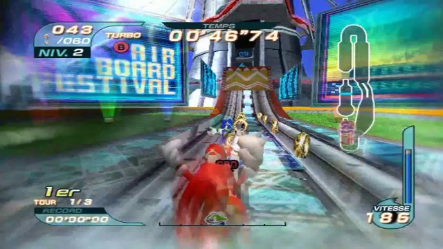 Test de capture GameCube : Sonic Riders