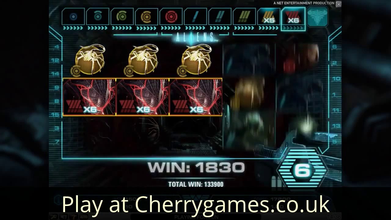 Aliens Video Slot - New casino game from NetEnt