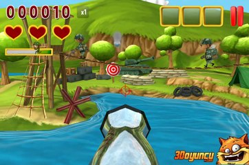 3D Köprü Savunma - 3D Nişan Oyunları