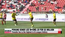 Lee Myung-ju to Al Ain on record breaking transfer fee