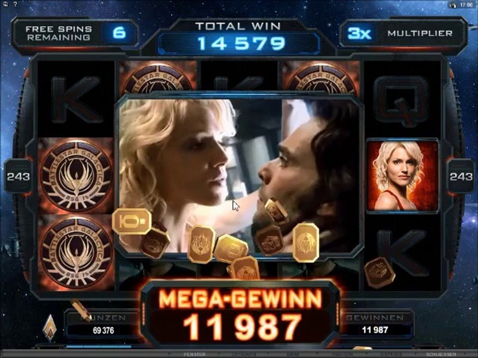 Battlestar Galactica  Freespin Feature