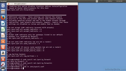 Linux Kernel Config - sysctl