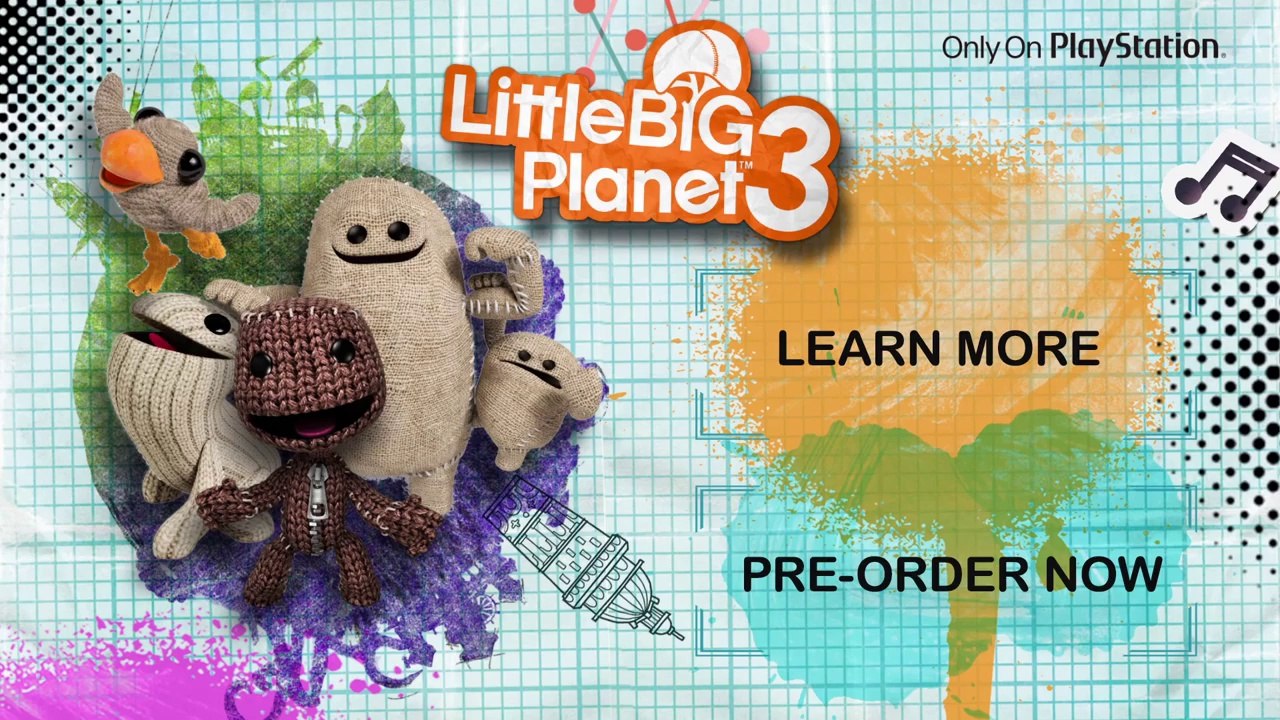 LittleBigPlanet 3 - E3 2014 Announce Trailer (PS4)