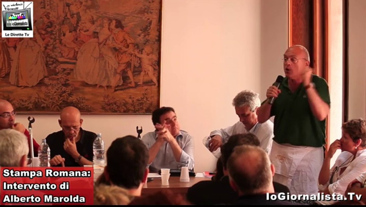 Stampa Romana: Contratto Nazionale, intervento di Alberto Marolda