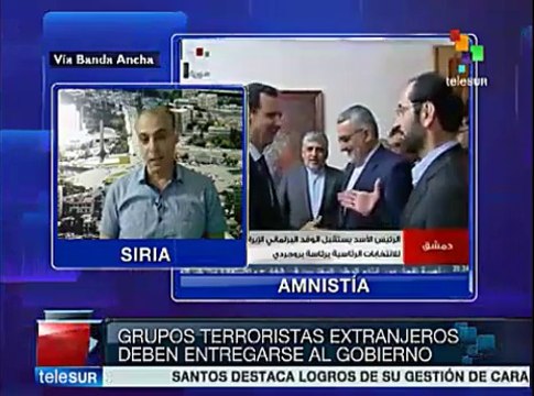 El presidente sirio Bashar al Assad decreta una amnistía general