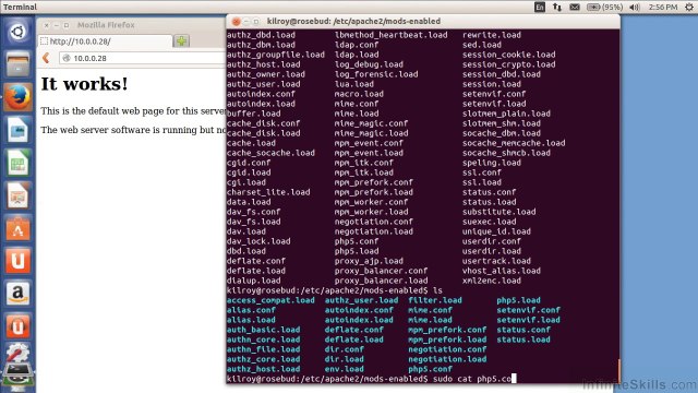 Linux Loading PHP Module