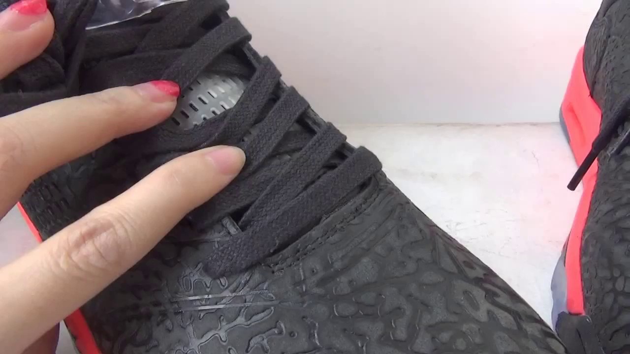 2014 Authentic Jordan 5 3lab5 Infrared With Black and Red Close Look