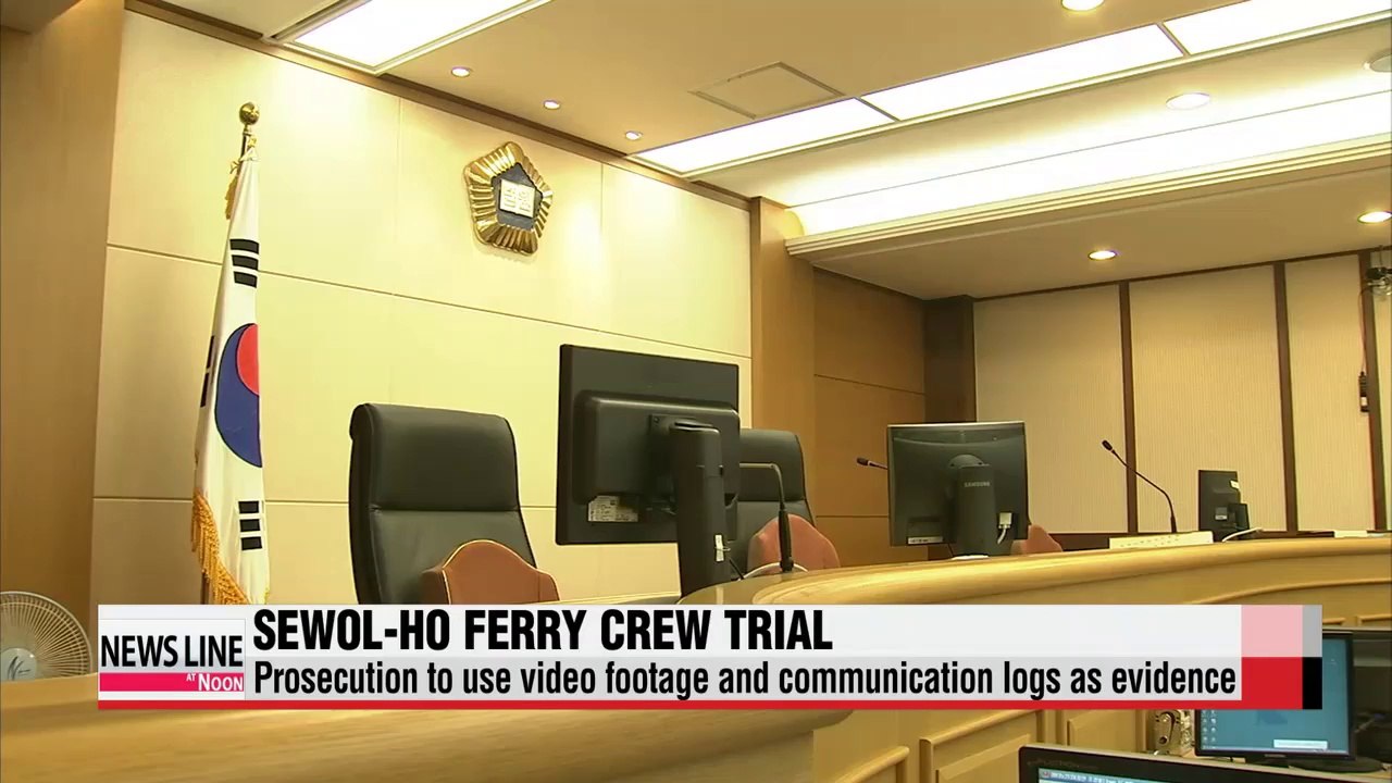 Trial for Sewol-ho ferry crew members to begin...