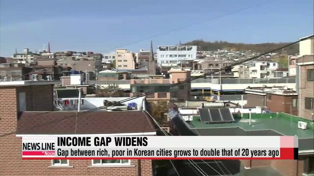 Gap between middle class, poor widens in Korean cities
