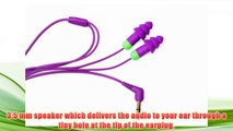 Best buy Plugfones Purple Audio/music Playing Ear Plugs Resembles Silicone and Foam Hearing,