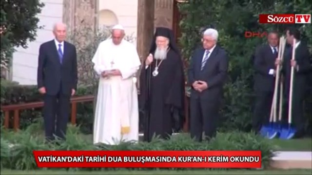 Vatikan'da Kur'an-ı Kerim okundu