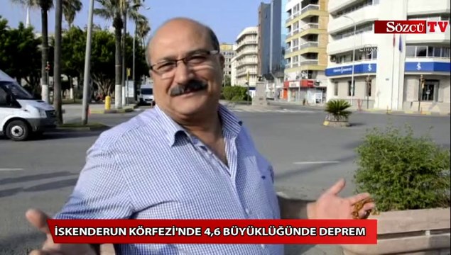 İskenderun Körfezi'nde 4,6 büyüklüğünde deprem