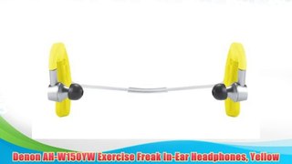 Best buy Denon AH-W150YW Exercise Freak In-Ear Headphones Yellow,