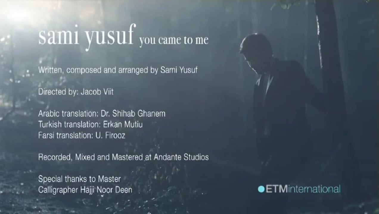 Sami Yusuf - You Came To Me (Farsi)