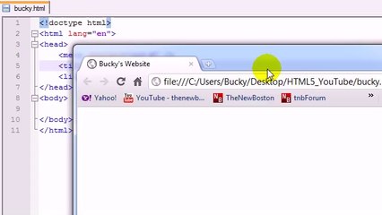 HTML5 Tutorial - 2 - Creating a Basic Template - flovek khan