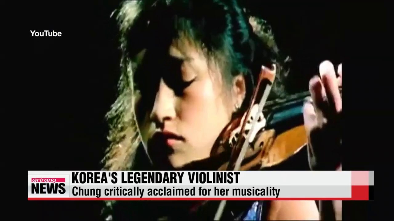 Korea's classical music legend Chung Kyung-wha tells her nearly 50 yrs of global music career