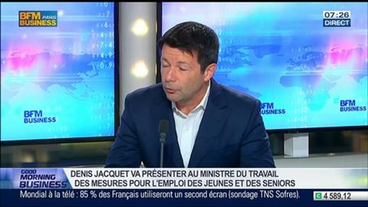 Denis Jacquet présente son plan pour favoriser l'emploi des seniors, Denis Jacquet, dans GMB - 10/06