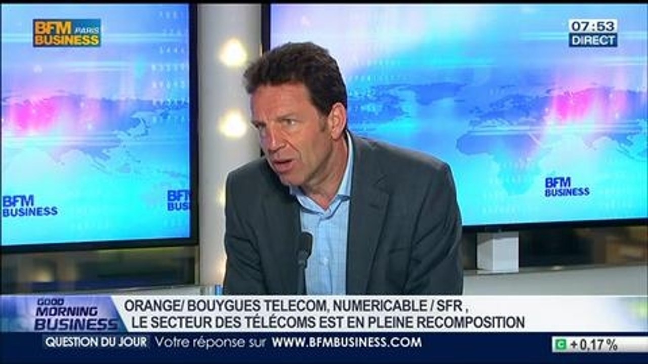 Rachat de Virgin Mobile par Numericable: "C'est la meilleure façon de pérenniser l'entreprise", Geoffroy Roux de Bézieux, dans GMB - 10/06