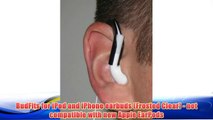 Best buy BudFits for iPod and iPhone earbuds (Frosted Clear) - not compatible with new Apple,