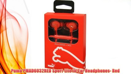 Best buy Puma PMAD6032RED Sport-Lite In-Ear Headphones- Red,
