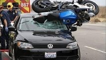 Compilation d'accident de voiture et de moto n°1 / Car and motorcycle crash compilation