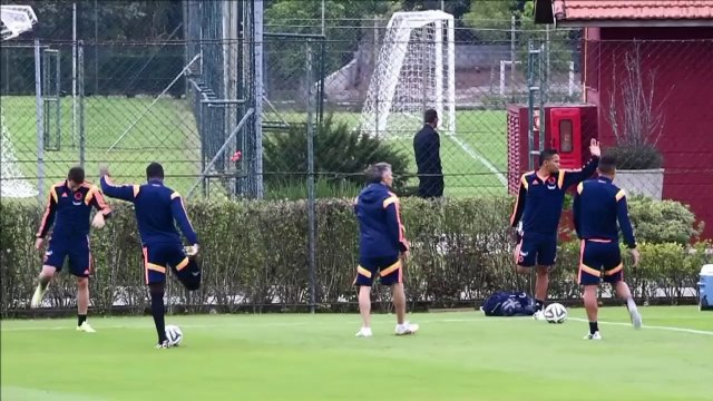 Colombia training session in Cotia, Sao Paulo