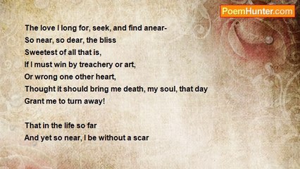 Ina D. Coolbrith - A Prayer (A Prayer For Strength)