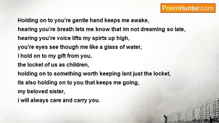 Nicole Baker - Holding on to someone worth keeping