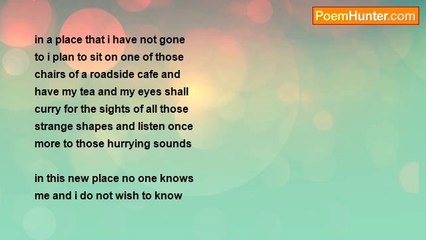 Sebastian Soberania - moving to another place of my life.