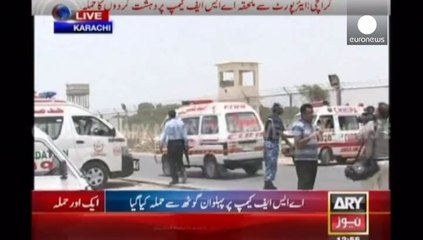 Airport Security Academy in Karachi under attack