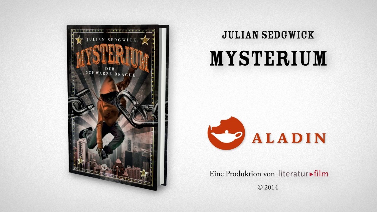 Literaturfilm: Buchtrailer 'Mysterium - Der schwarze Drache' von Julian Sedgwick