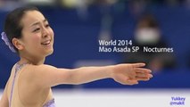 Mao Asada◆ WC 2014 SP (Nocturnes)