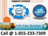 1-855-233-7309 Toll MSN Email Technical Support