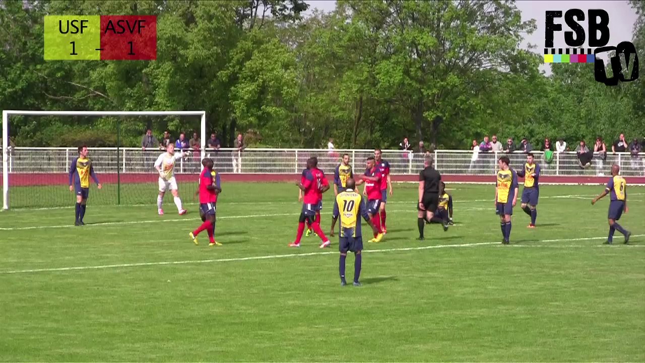 Match retour USF-ASVF à Fontenay-sous-Bois