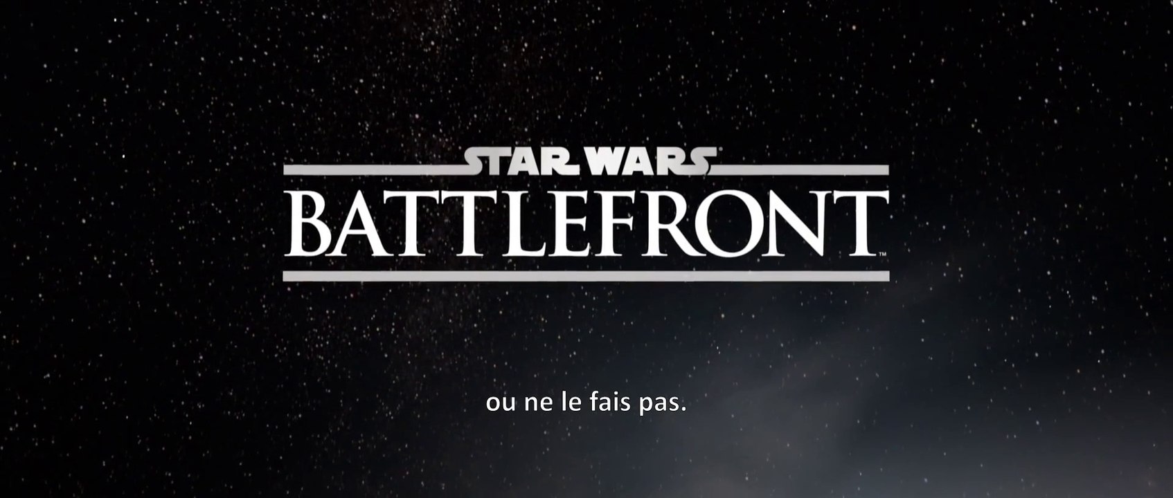 Star Wars Battlefront - Trailer E3 2014 [FR]