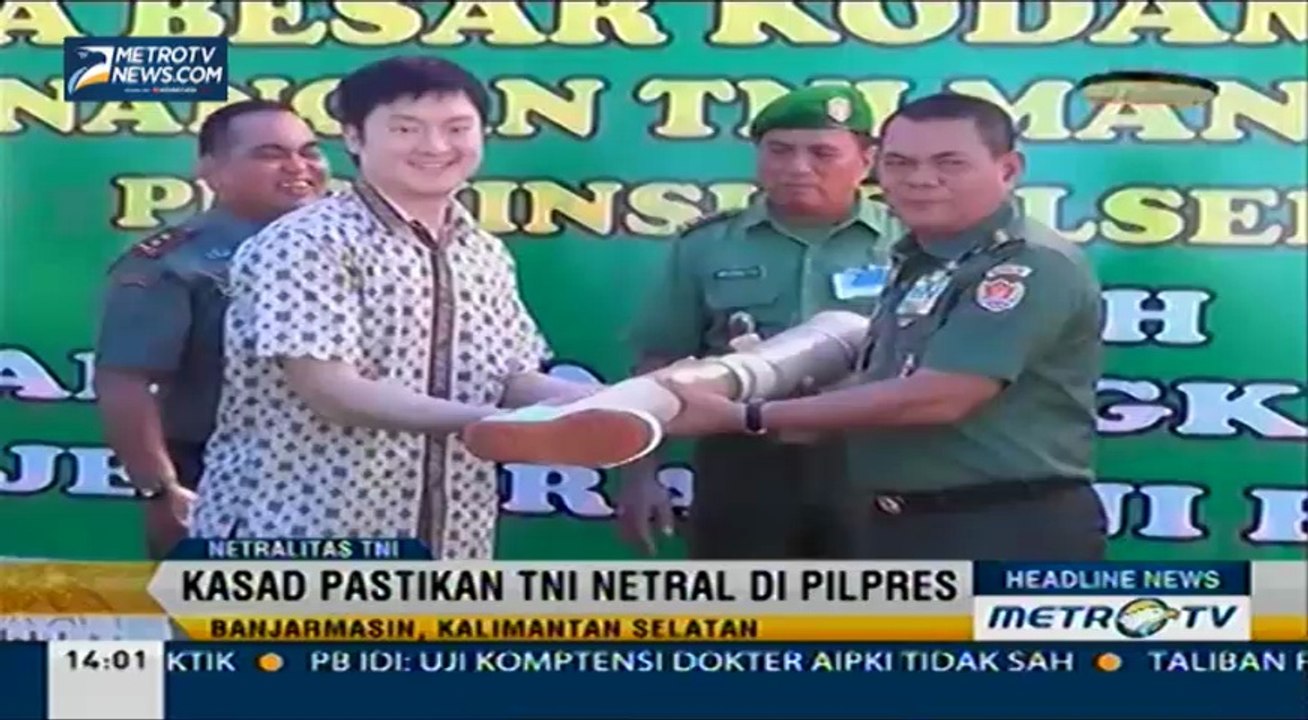 KSAD TNI Tegaskan Akan Menghukum Anggotanya Jika Terlibat Politik