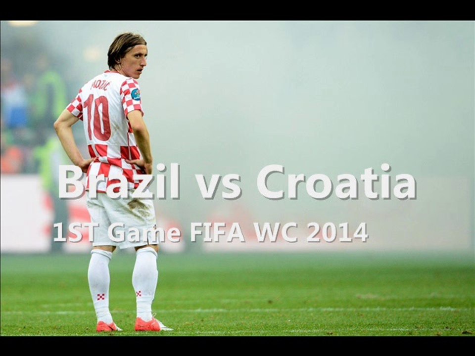 2014 Brazil vs Croatia Fifa Match