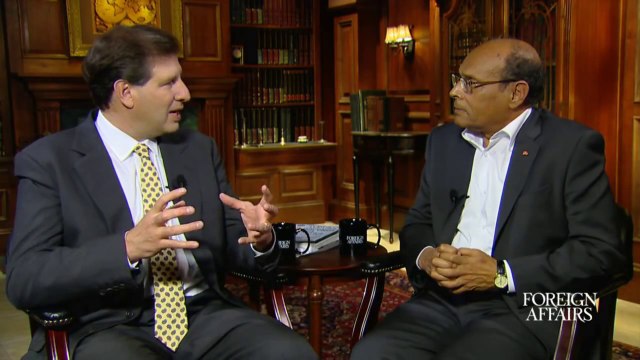 Moncef Marzouki on Tunisia's Transition