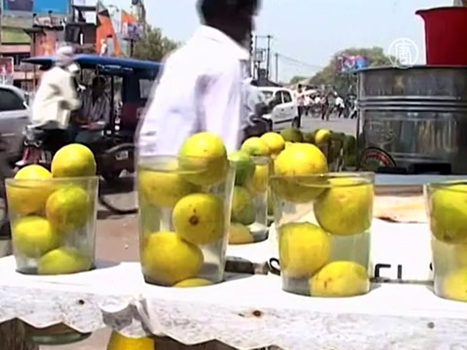 Жара в Индии оставляет людей без электричества