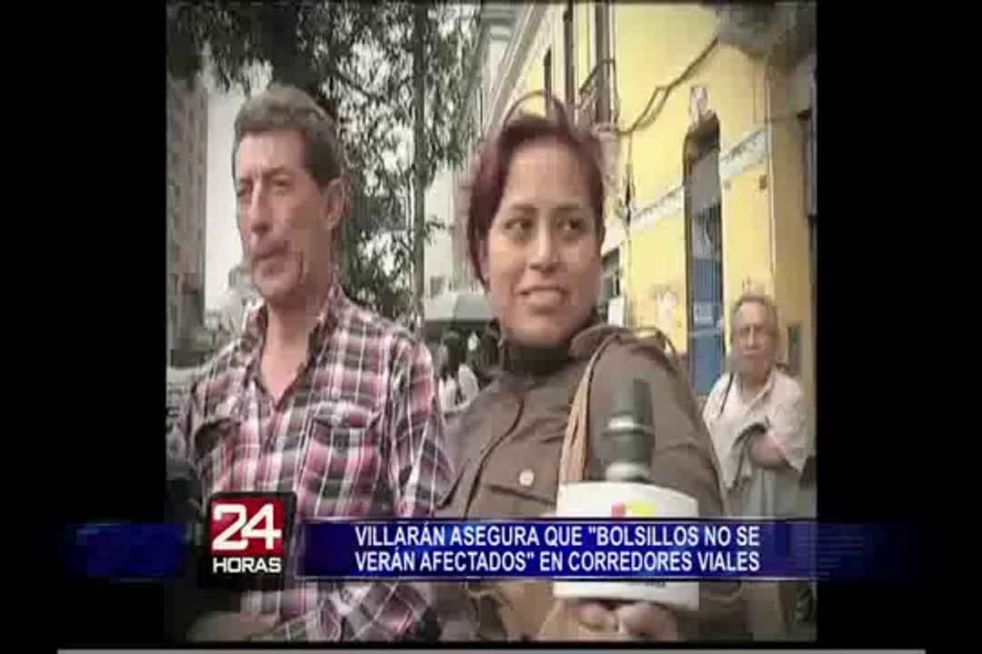 Lima asegura que pasajes en corredores complementarios no afectará a ciudadanos