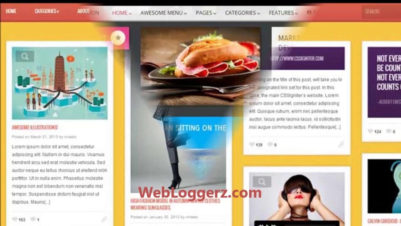 Best Pinterest Style WordPress Themes of 2014