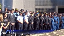 Police from footballing countries arrive in Brazil