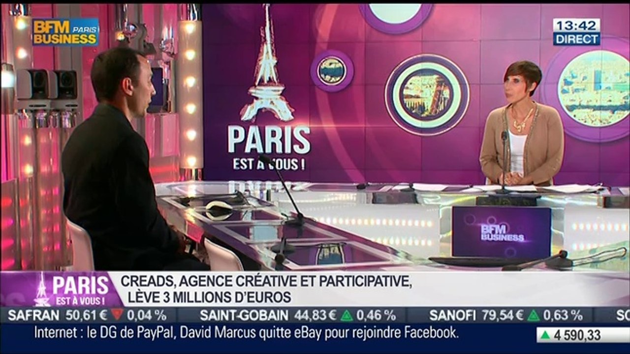 Made in Paris: Julien Mechin, directeur associé de l'Agence Creads, dans Paris est à vous – 10/06