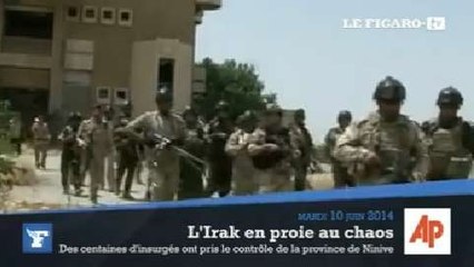Irak : Les insurgés prennent pour la première fois une province entière