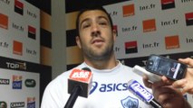 Rémi Talès avant Montpellier-Castres