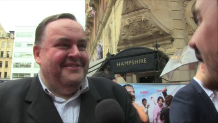 Steven O'Donnell talks about The Hooligan Factory on the red carpet